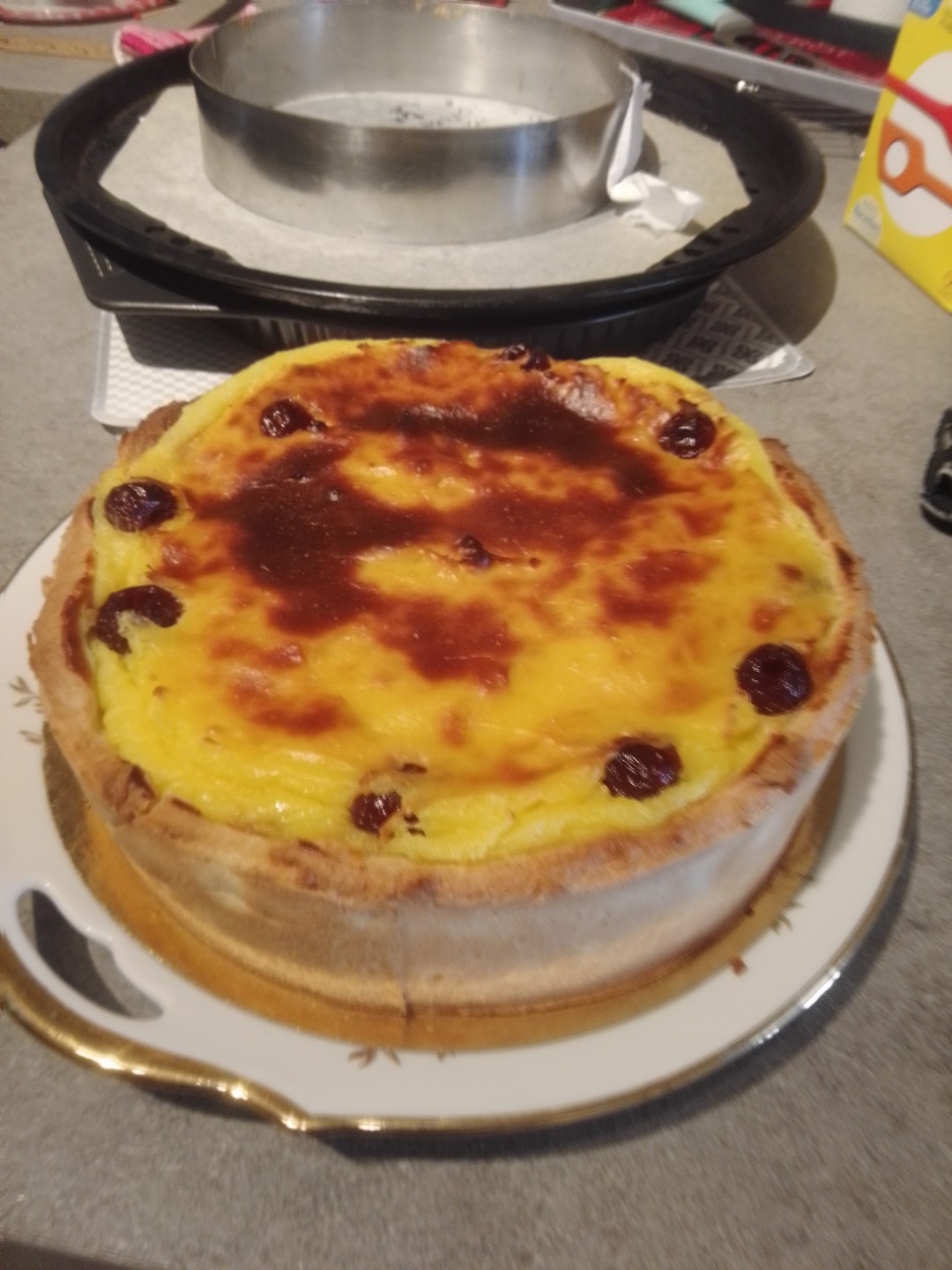 Mon Flan Patissier Cerises